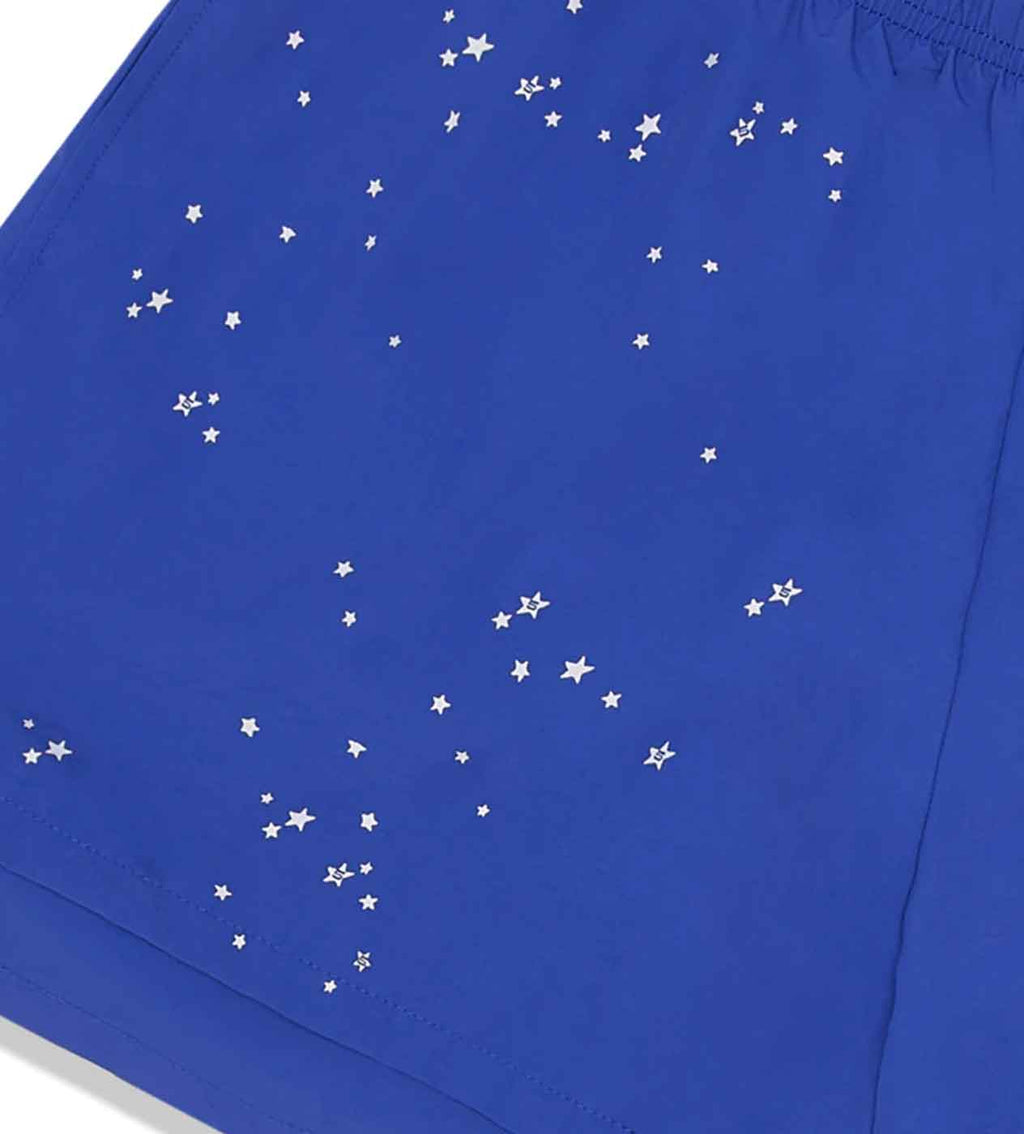 Sp5der Pro Double Layer Shorts Blue