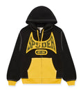 Sp5der T&F Zip-Up Hoodie Black/Yellow