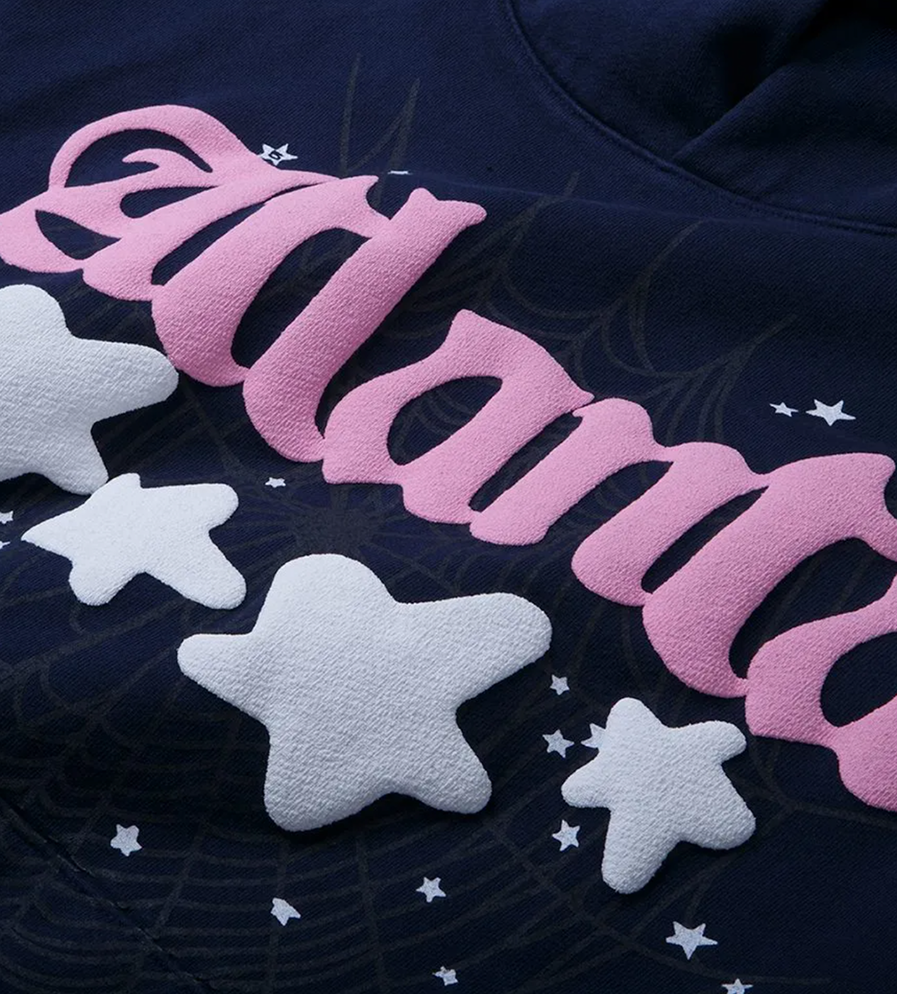 Sp5der Atlanta Hoodie Navy