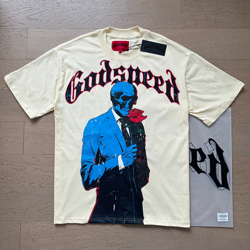 Godspeed T-shirts Retro Fantasy Pattern