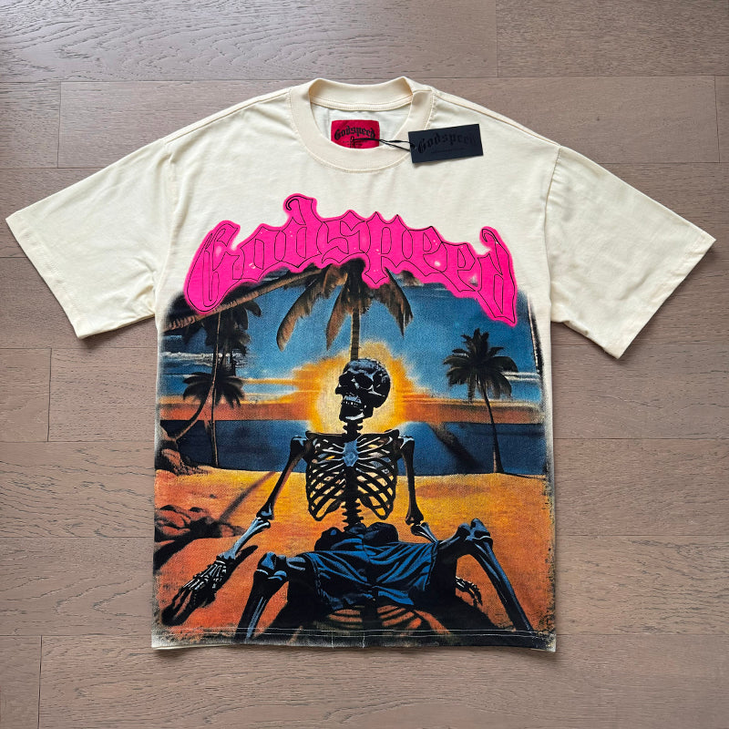 Godspeed T-shirts Retro Fantasy Pattern