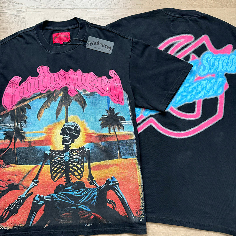 Godspeed T-shirts Retro Fantasy Pattern