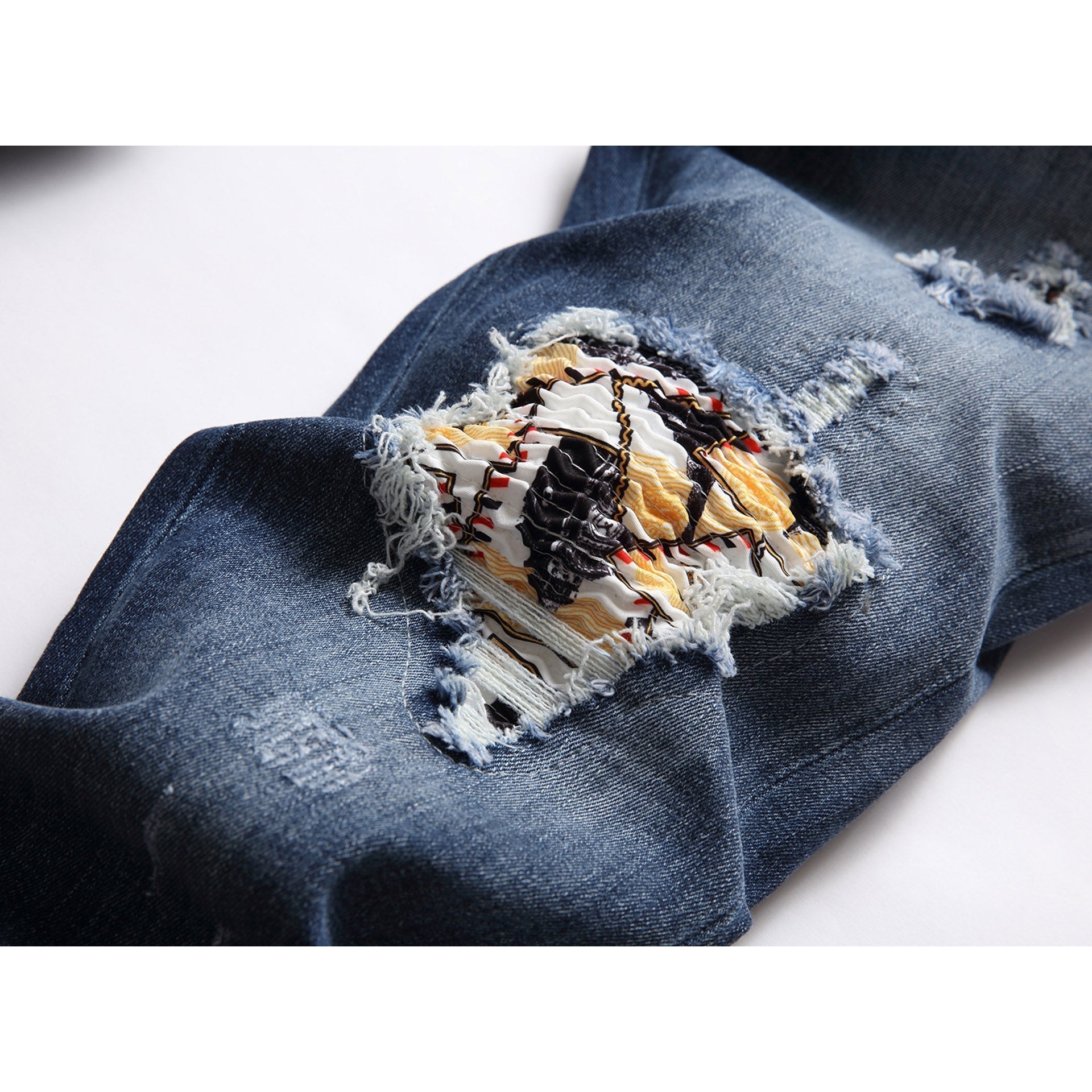 Amiri Jeans Ripped Stretch Jeans