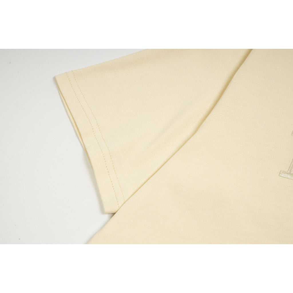 Gallery Dept T-Shirt Joint Letter Embroidery Hand Painted Ink Splashing Short Sleeve T-Shirt