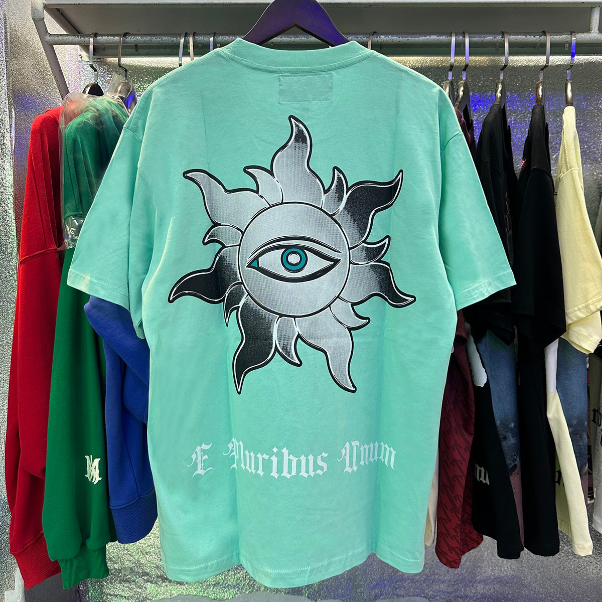 Godspeed T-shirts Helicopter Free Muse Printed Cotton Casual Short Sleeves Men and Women