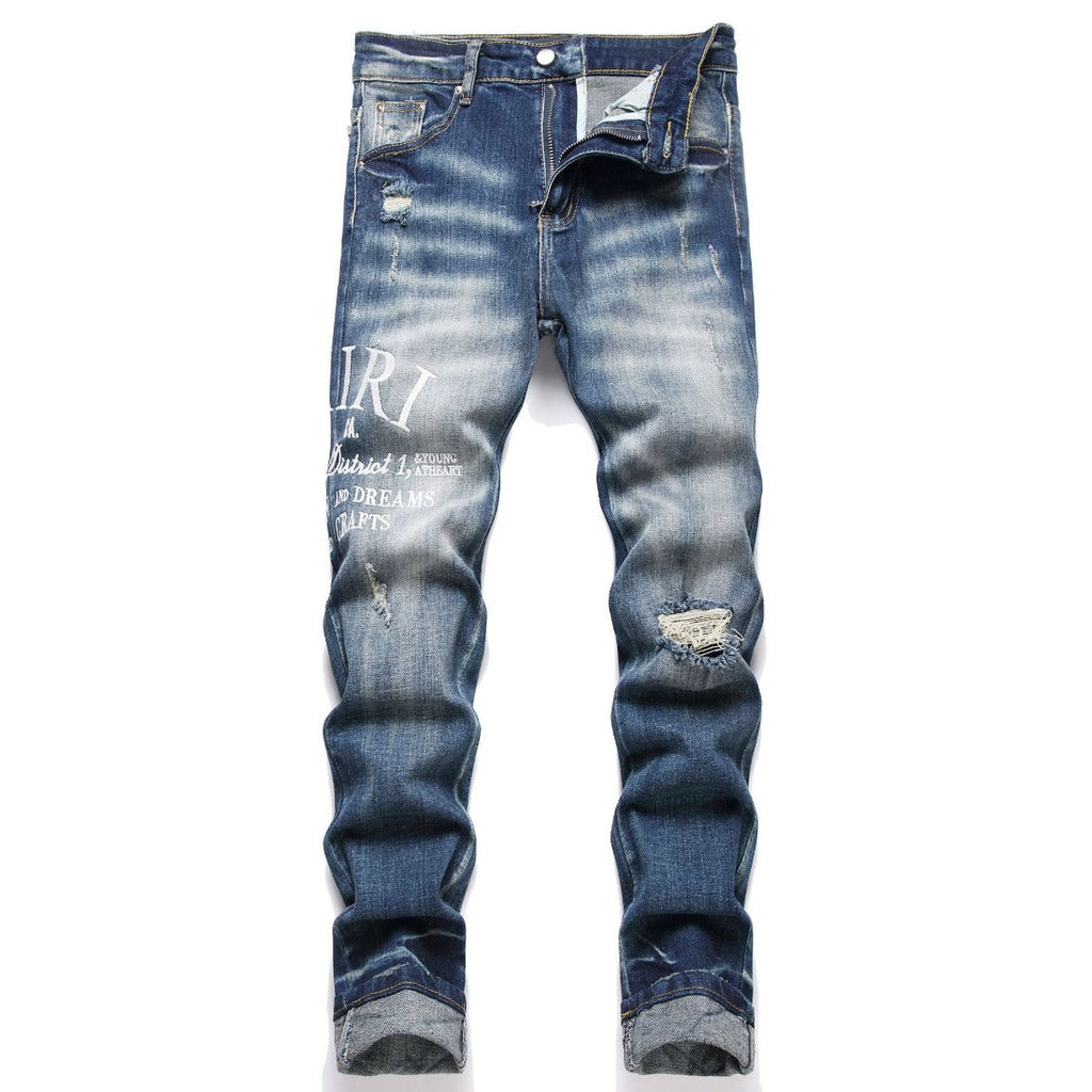 Amiri Jeans Ripped Stretch Jeans