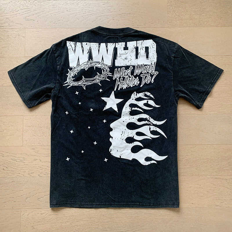 Hellstar T-shirts Retro style high street trend