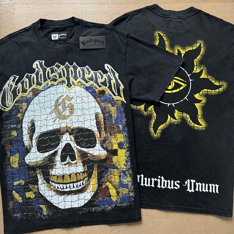 Godspeed T-shirts Retro Fantasy Pattern