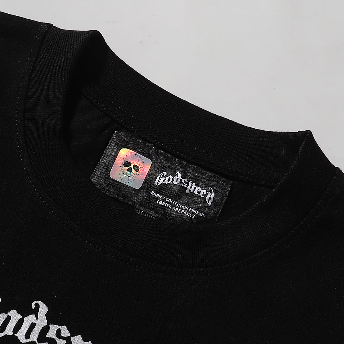 Godspeed T-shirts Hollywood Night Print Cotton Casual Short Sleeve Men and Women