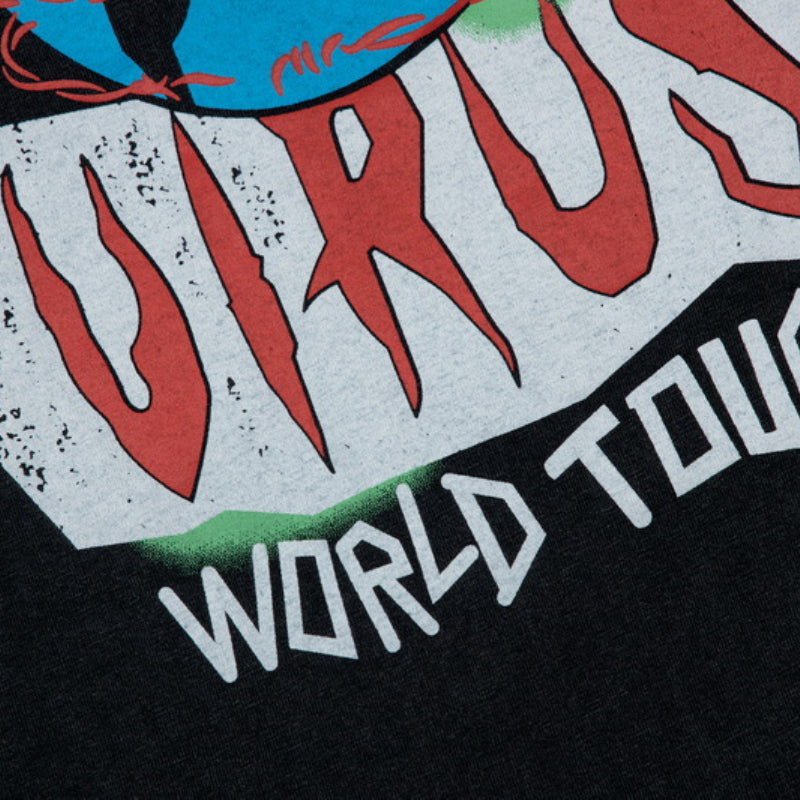 Gallery Dept T-shitrs Men's Retro Graffiti Printing Short Sleeve