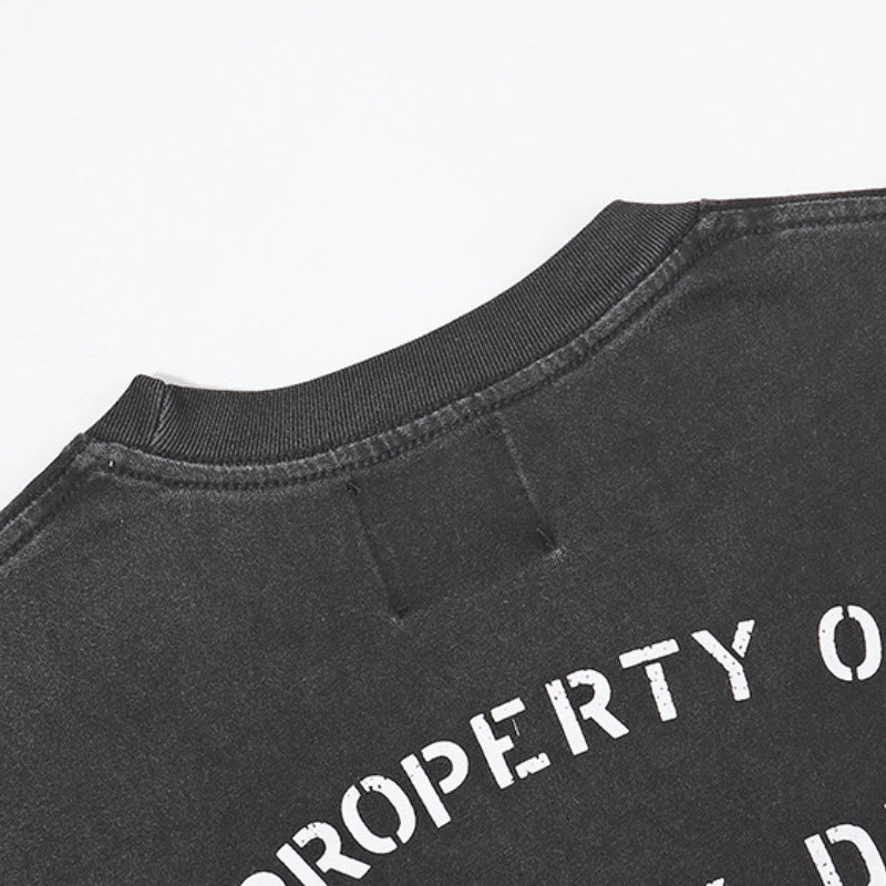 Gallery Dept T-shitrs Retro Short Sleeve T-shirt Casual Fashionable