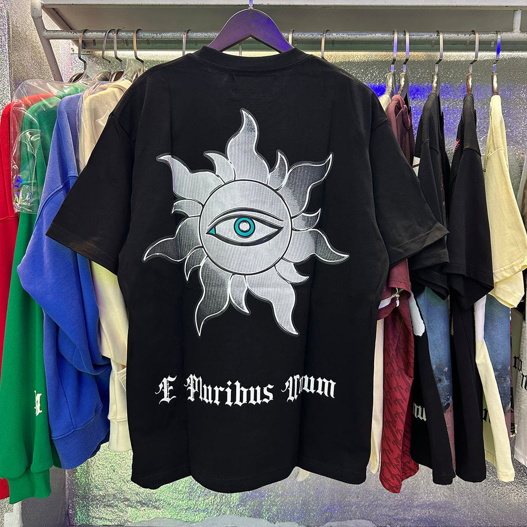 Godspeed T-shirts Helicopter Free Muse Printed Cotton Casual Short Sleeves Men and Women