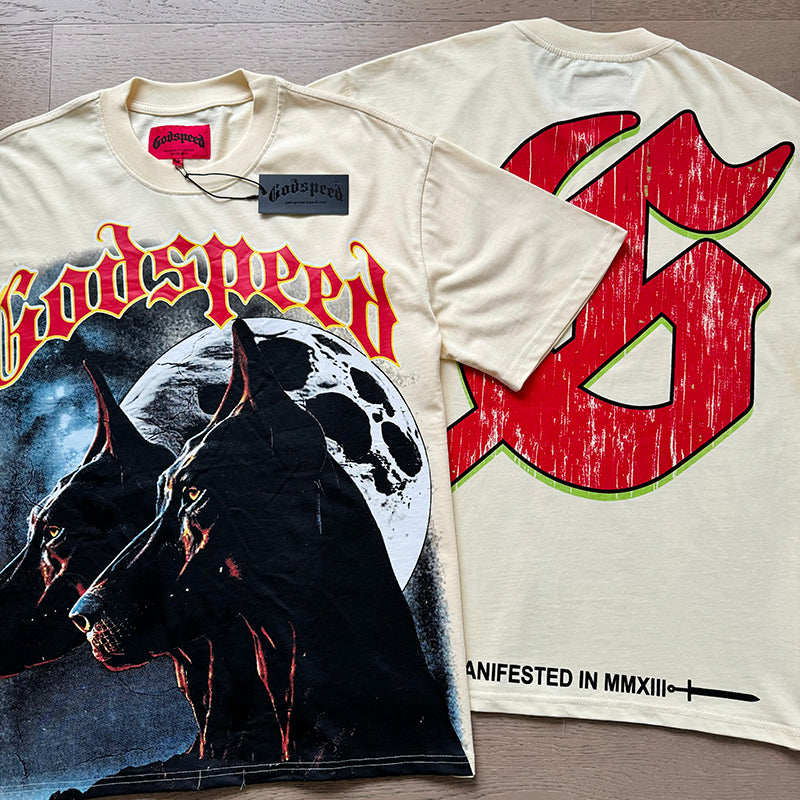 Godspeed T-shirts Retro Fantasy Pattern