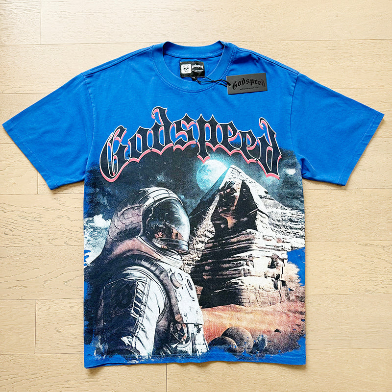 Godspeed T-shirts Retro Fantasy Pattern