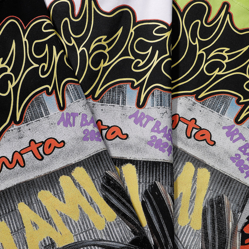 Godspeed T-shirts Atlanta Supercar Printed Cotton Casual Short Sleeve Men and Women