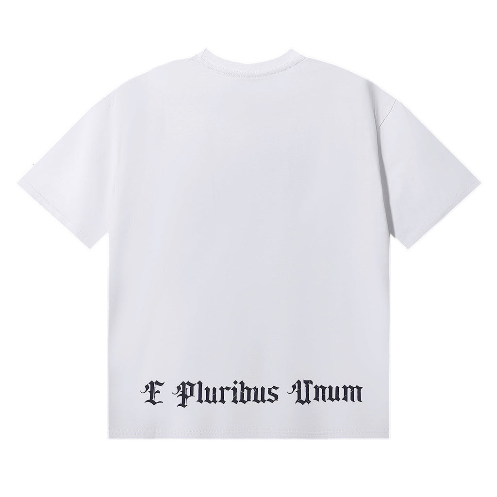 Godspeed T-shirts Masked Man Printed Cotton Casual Short Sleeve Men and Women