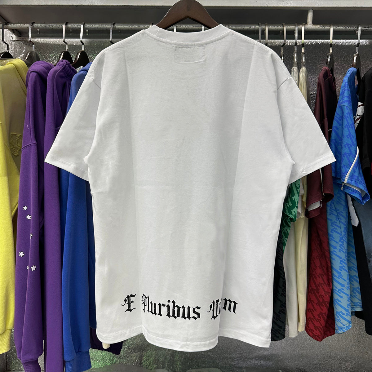 Godspeed T-shirts Masked Man Printed Cotton Casual Short Sleeve Men and Women