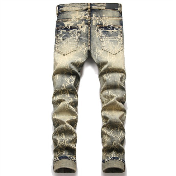 Amiri Jeans Ripped Stretch Jeans