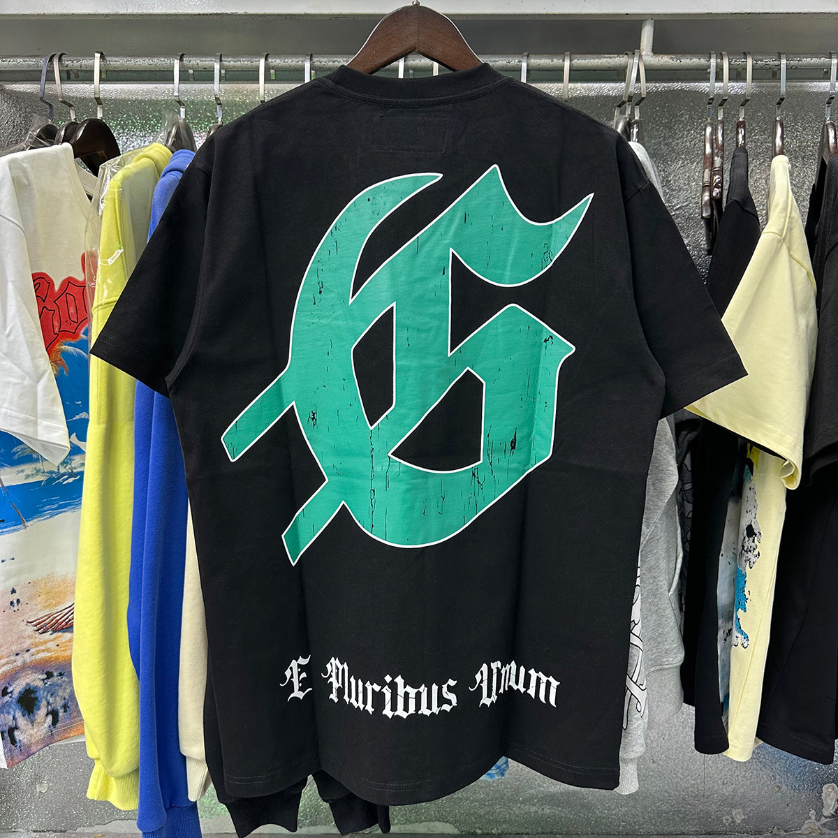 Godspeed T-shirts Drowning Free Muse Printed Cotton Crew Neck Short Sleeve Men and Women