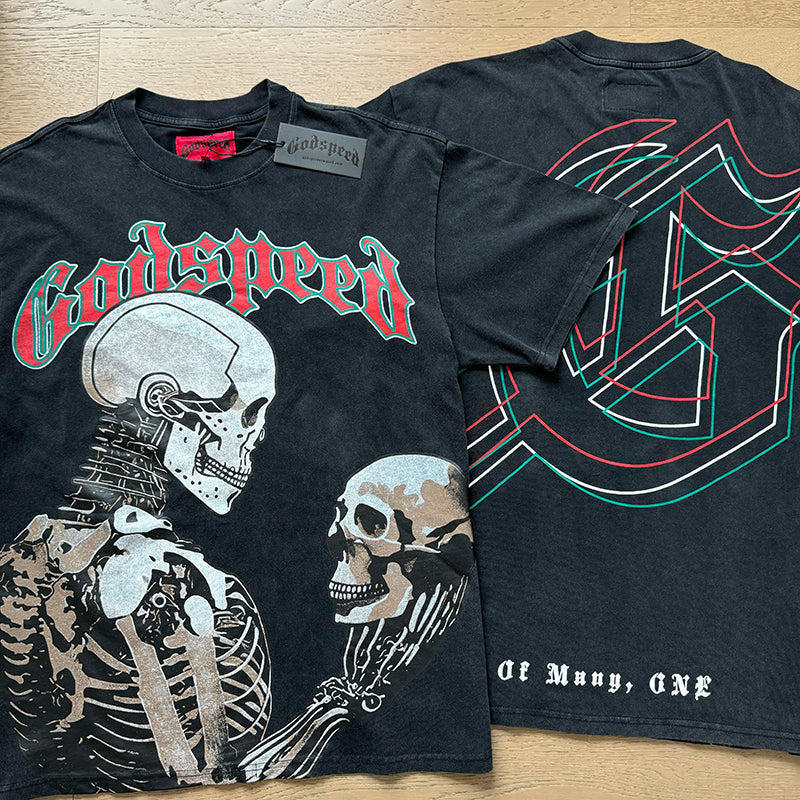 Godspeed T-shirts Retro Fantasy Pattern