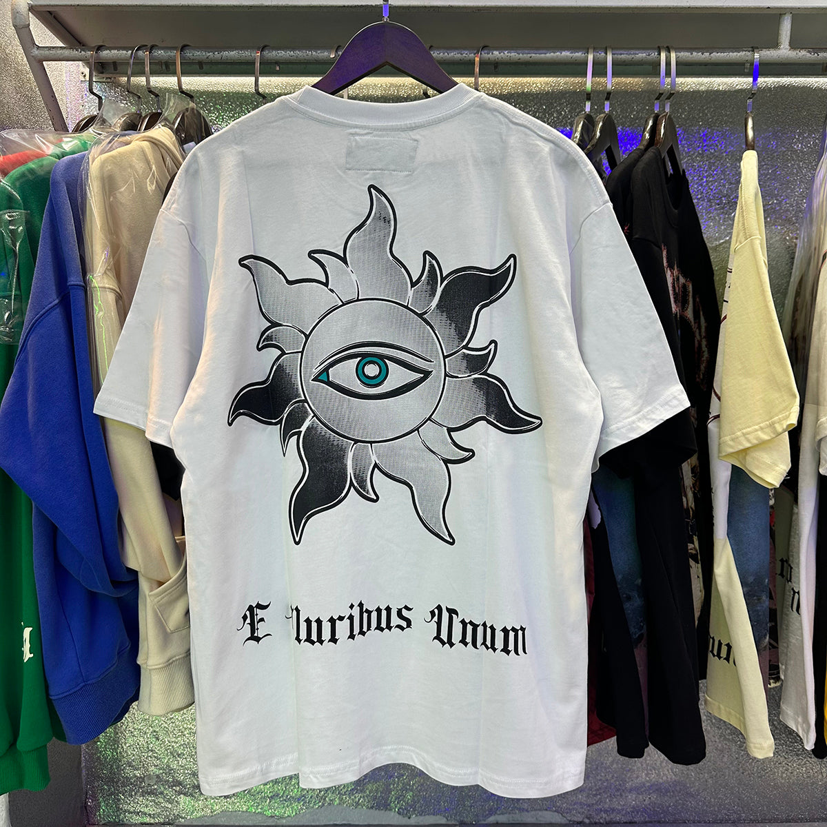 Godspeed T-shirts Helicopter Free Muse Printed Cotton Casual Short Sleeves Men and Women