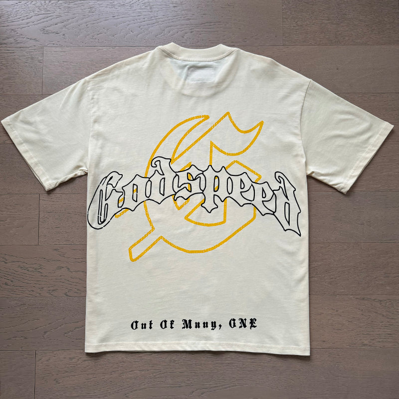 Godspeed T-shirts Retro Fantasy Pattern