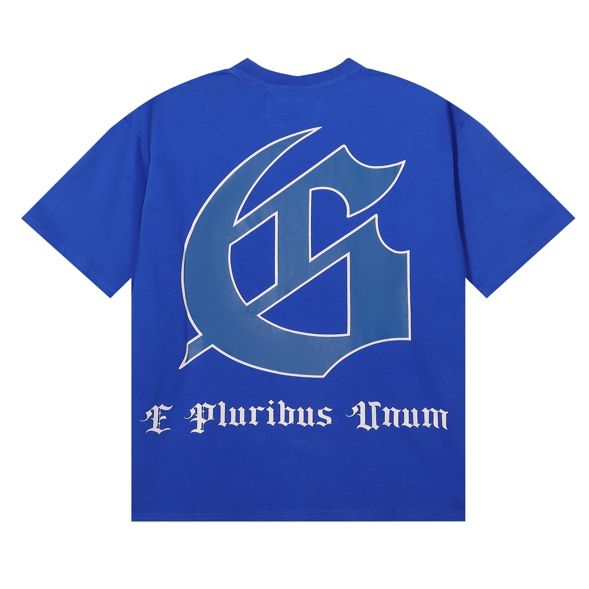 Godspeed T-shirts Astronaut Moon Landing Print Cotton Casual Short Sleeve Men and Women