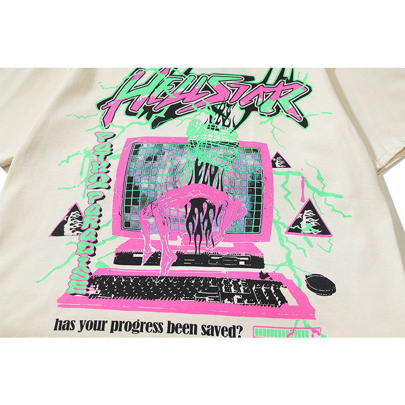 Hellstar T-shirts Retro style high street trend