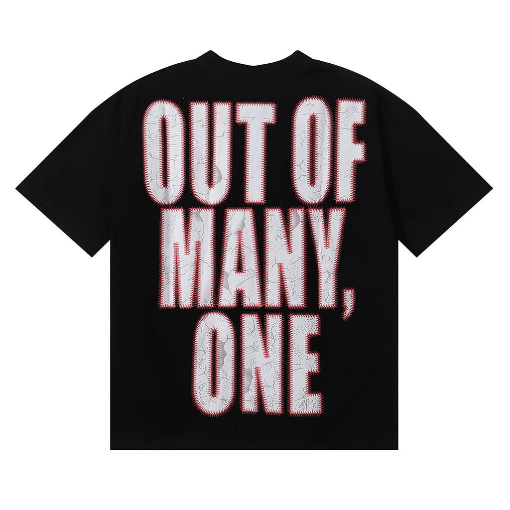 Godspeed T-shirts Skull Baseball Player No. 13 Cotton Crew Neck Short Sleeve Men and Women