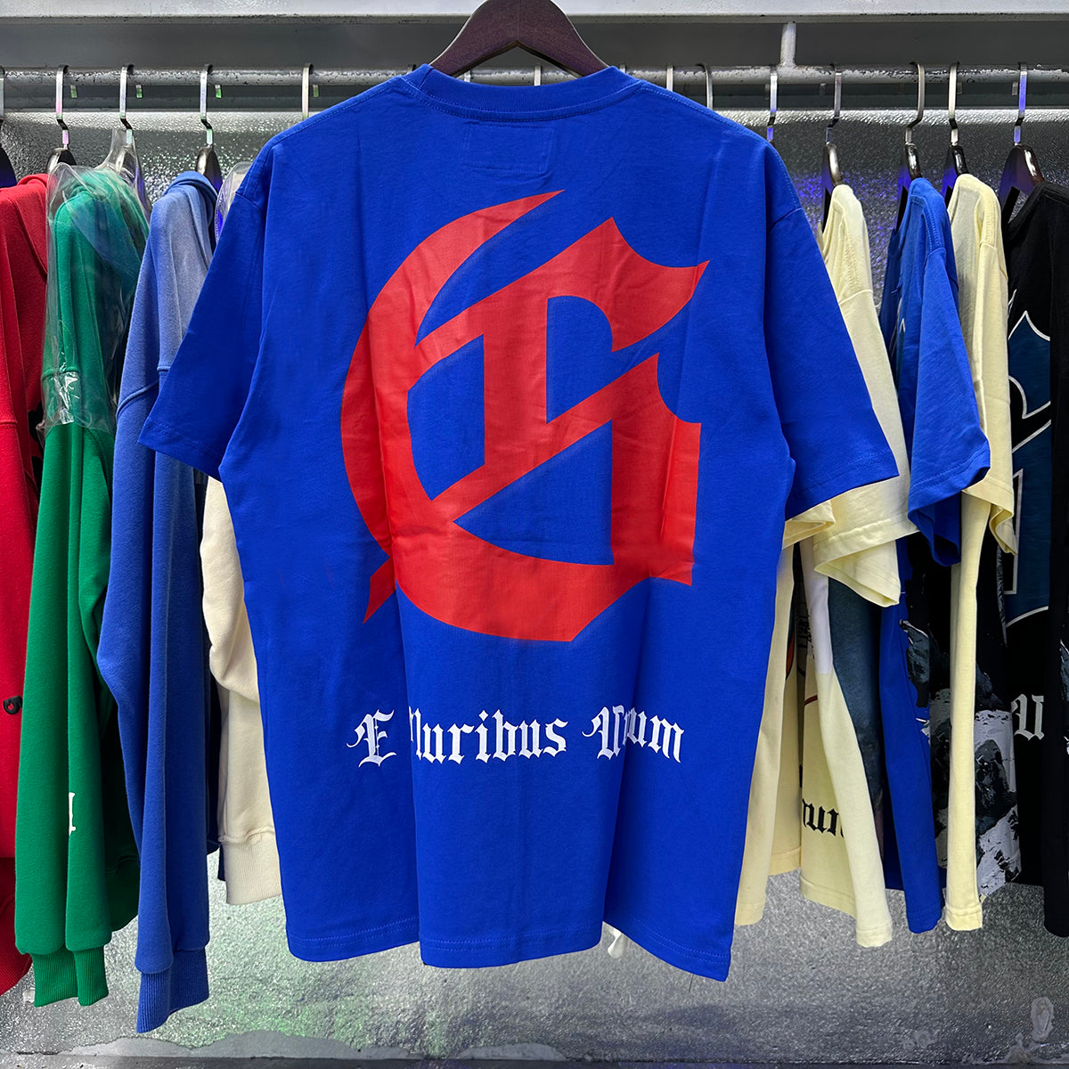 Godspeed T-shirts Road Supercar Printed Cotton Casual Short Sleeve Men and Women