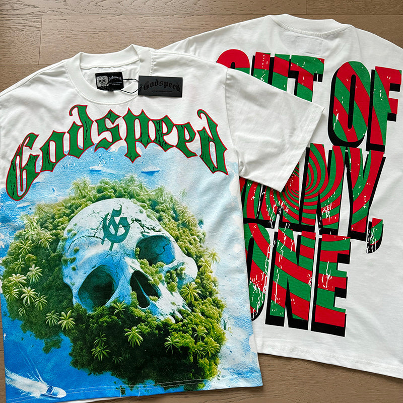 Godspeed T-shirts Retro Fantasy Pattern