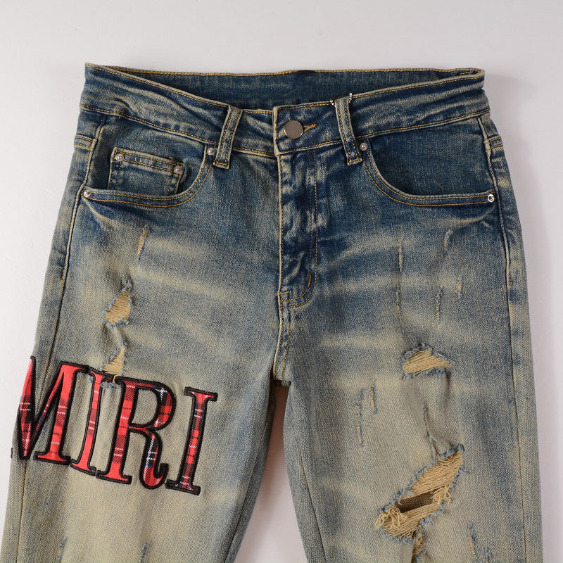 Amiri Jeans High Street Distressed#888