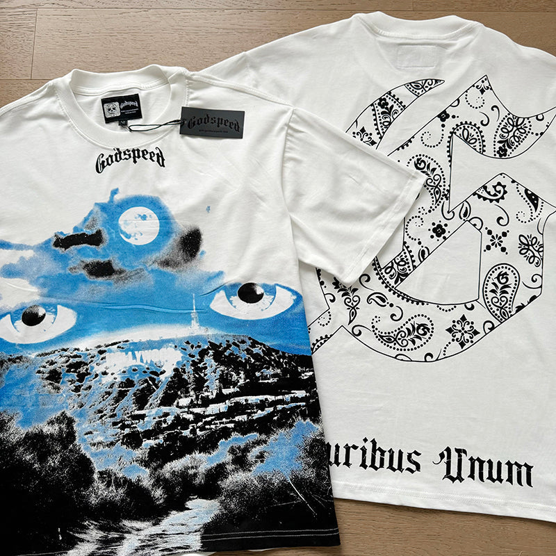 Godspeed T-shirts Retro Fantasy Pattern